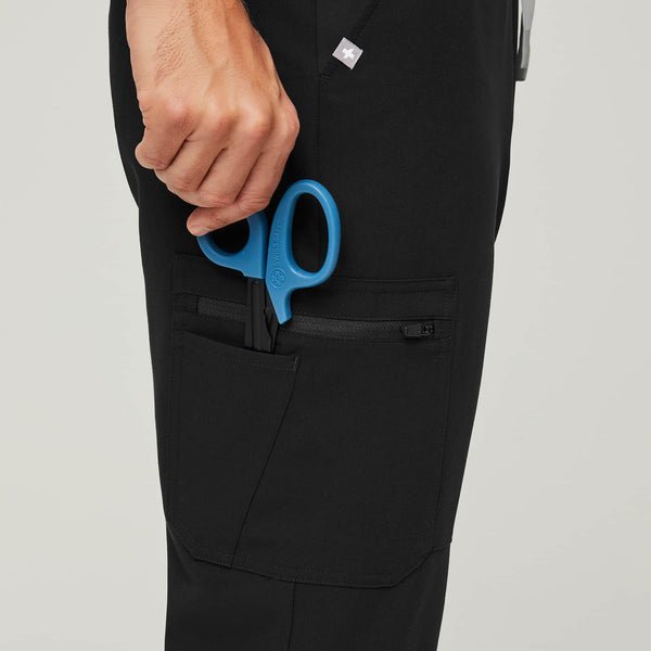 Men's Tansen Classic Cargo Jogger Scrub Pants | Black