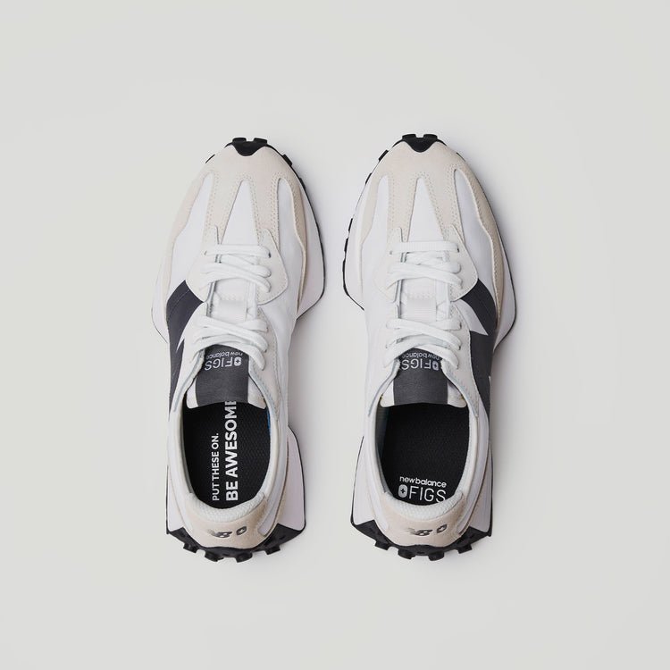 FIGS | New Balance 327 Unisex Color | White
