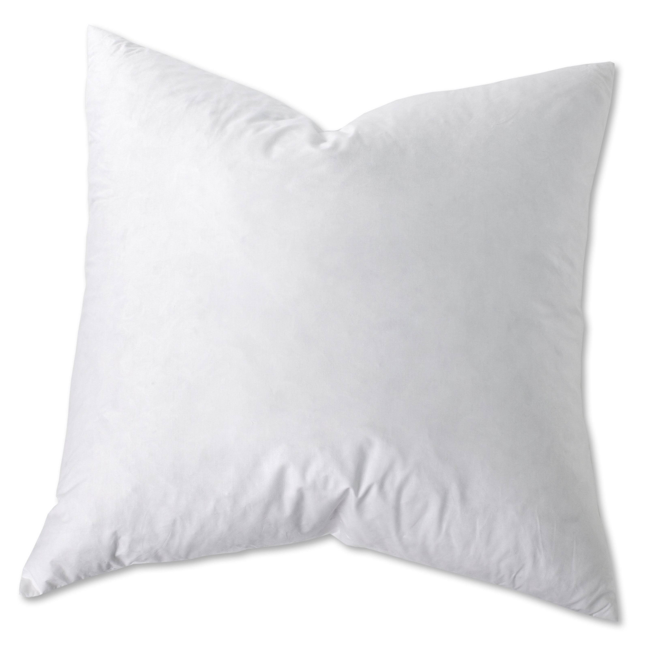 Sunflower EGD26 Goose Feather and Down Euro Square Pillow, Set of 2