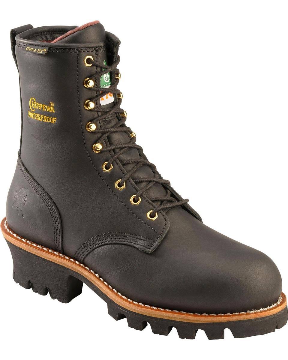 chippewa women's insulated logger work boots