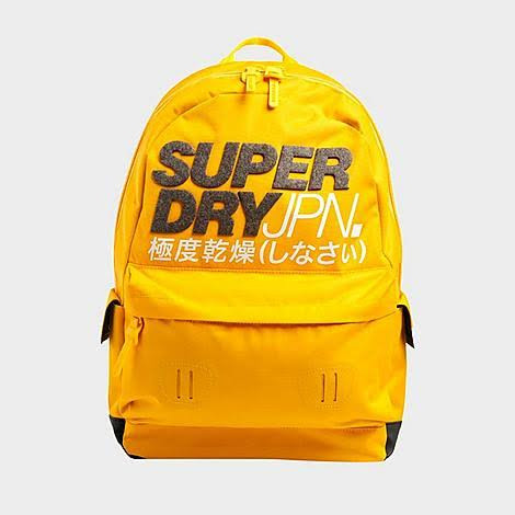 superdry yellow bag