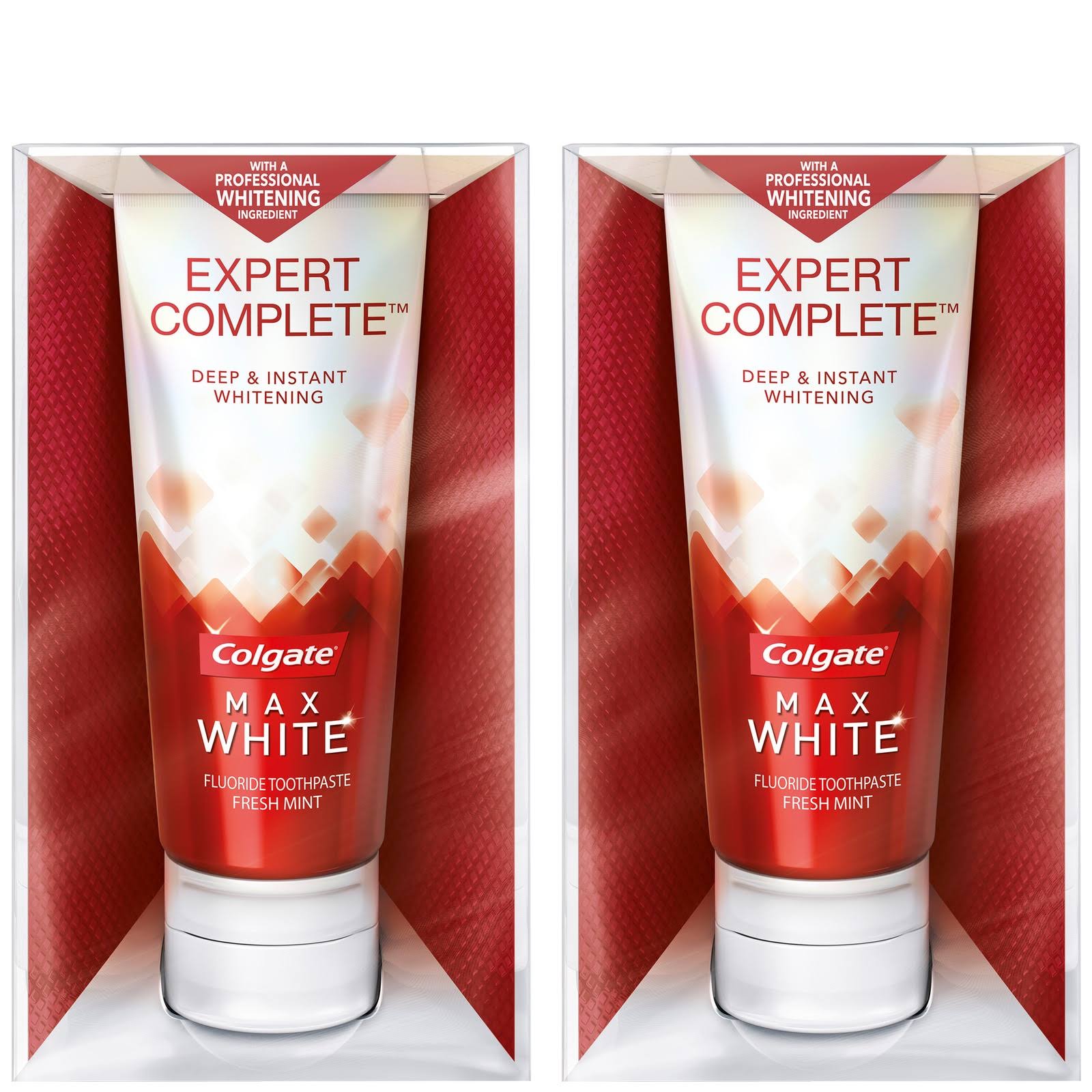 colgate max white expert complete whitening toothpaste 90 ml