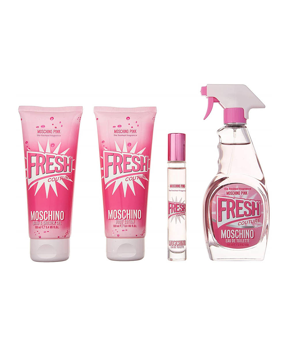 moschino fresh pink set