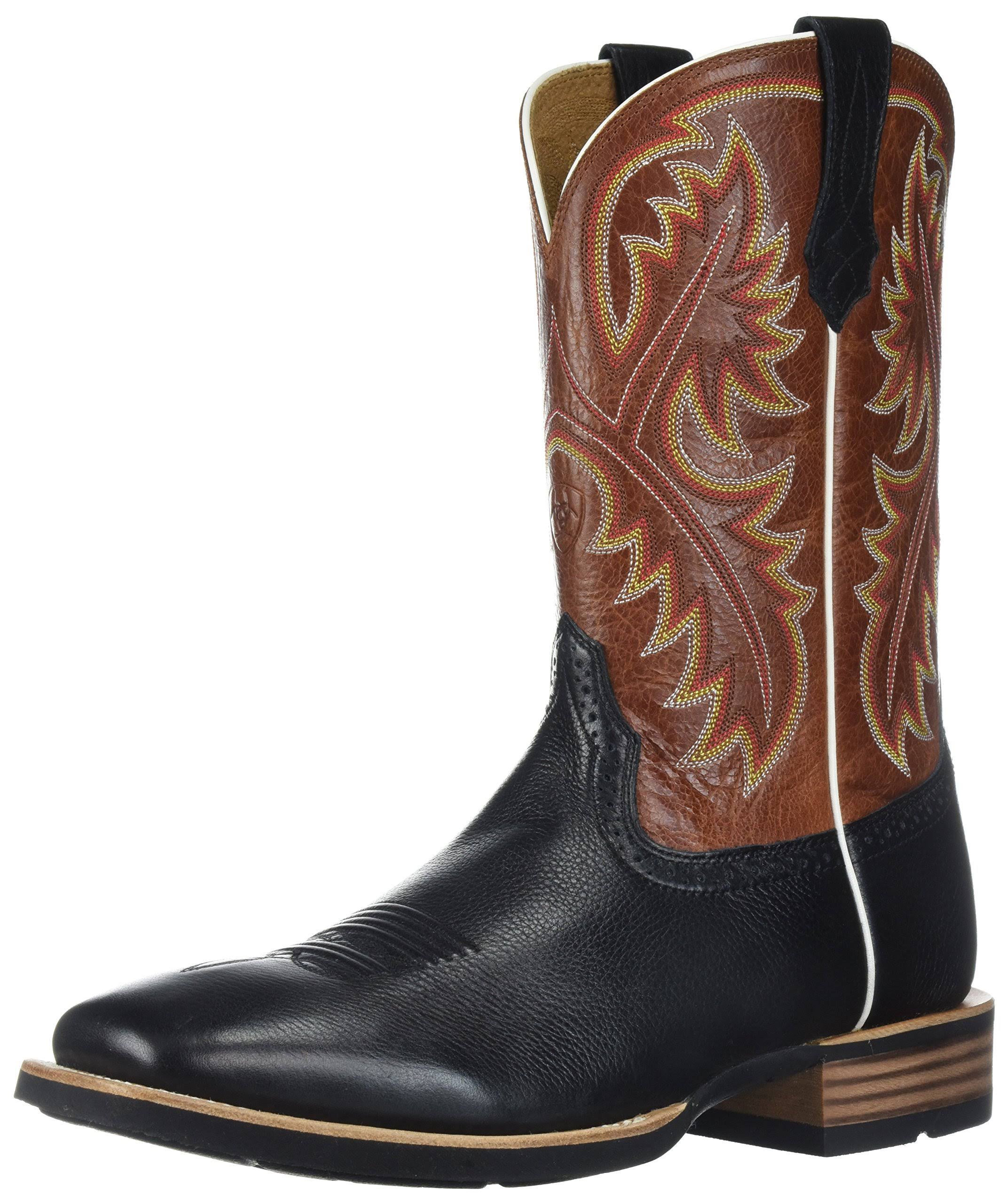 Ariat Men's Quickdraw Western Boots - Black - Coblem