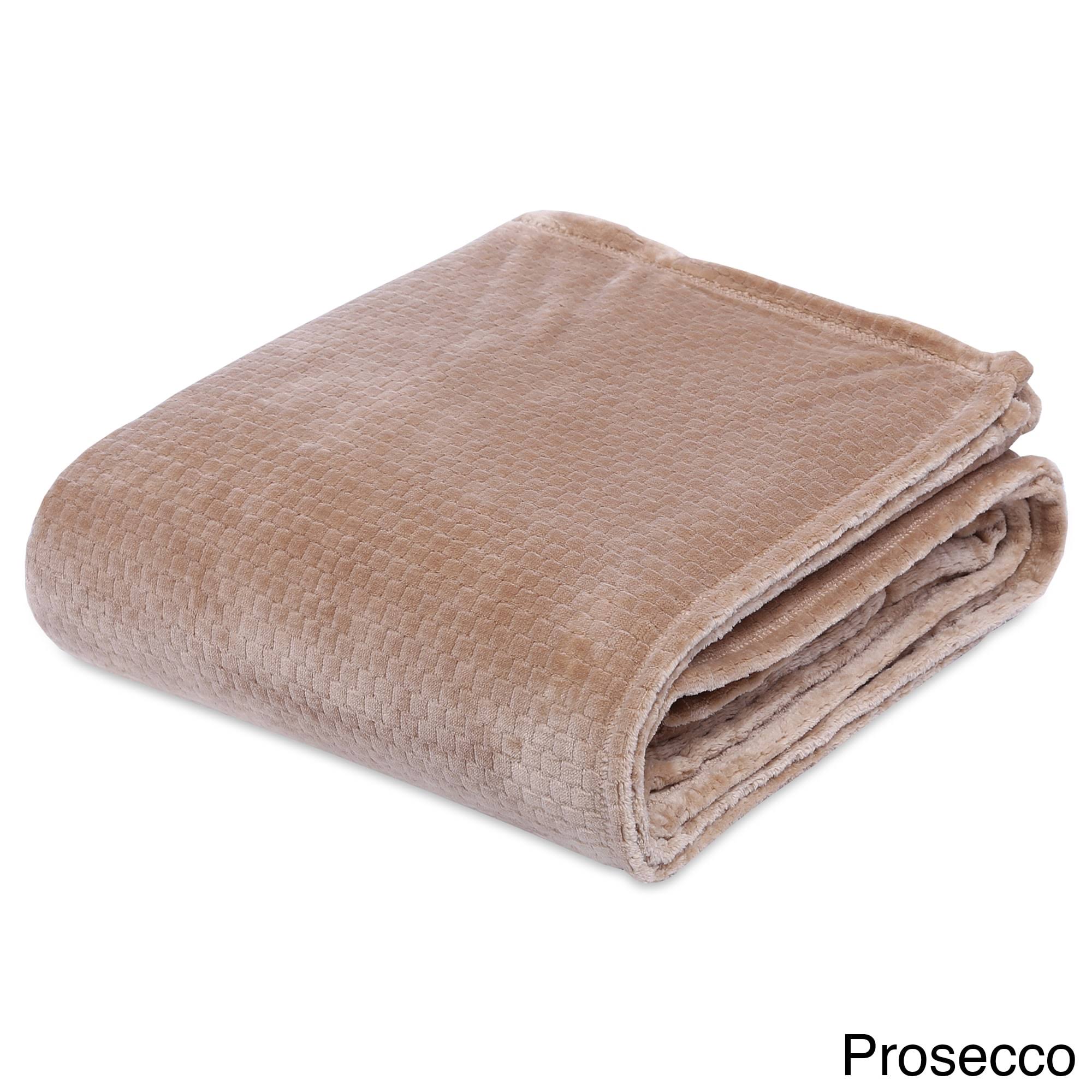Dobby VelvetLoft Blanket King / Prosecco Coblem