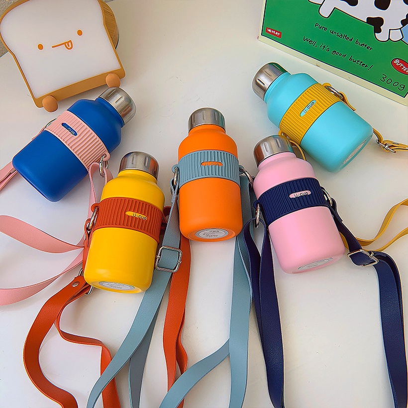 Simple Hit Color Portable Mini Vacuum Flask