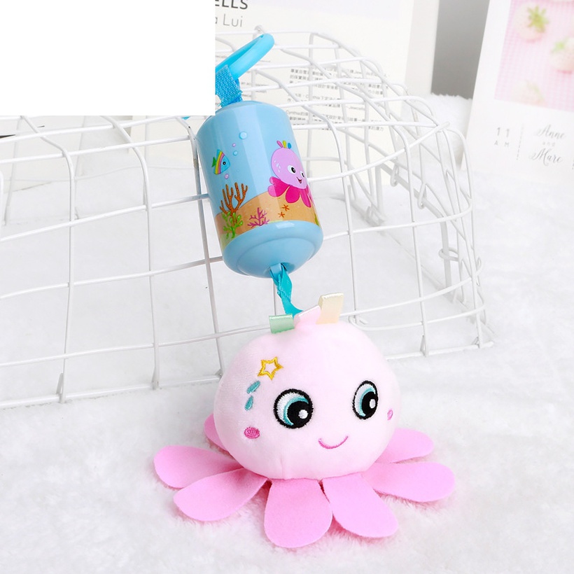 Baby Bed Bell Baby Stroller Pendant Octopus Bed Hanging Baby Rattle