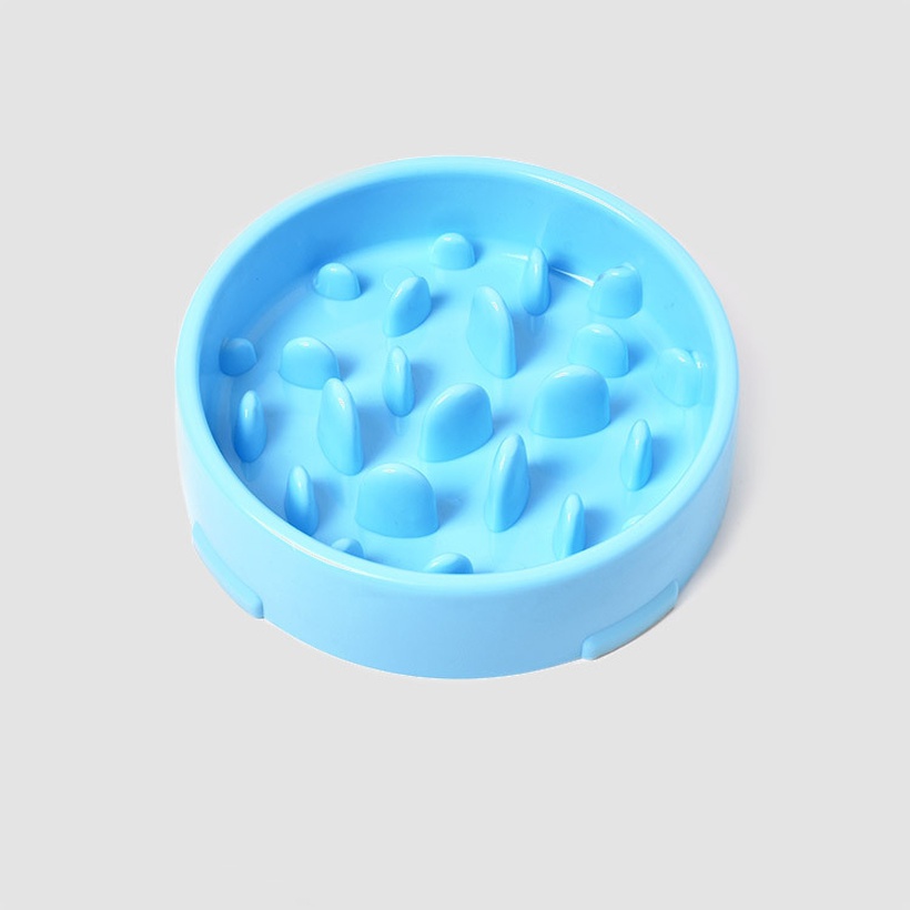 The New Pet Supplies Plastic Bowl Pet Slow Food Bowl Dog Choking Prevention And Stop Food Bowl Pet Bowl