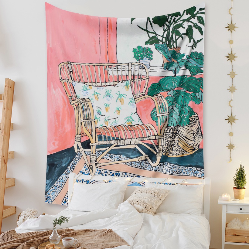 Tapestry Home Crossborder Bohemian Tapestry Room Decoration Wall Cloth Mandala Decoration Cloth Tapestry