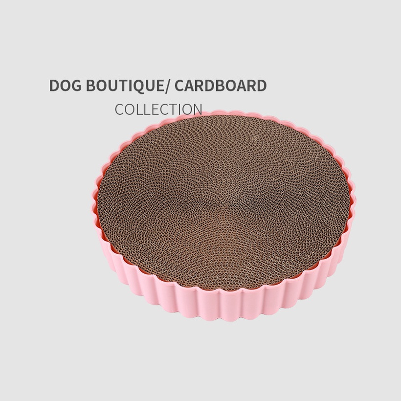 The New Cat Toy Round Corrugated Paper Cat Scratch Board Cat Litter