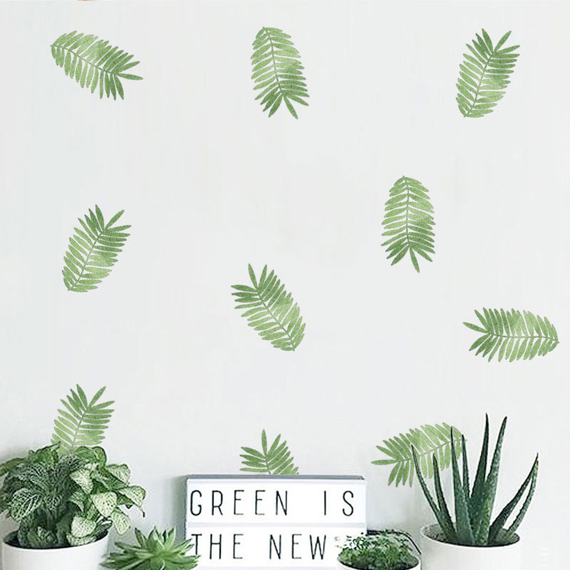 Tropical Green Plants Kindergarten Environment Layout Party Decoration Diy