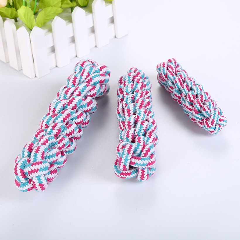 Cotton Rope Corn On The Cob Three Dog Molar Pet Toy Cotton Rope Toy