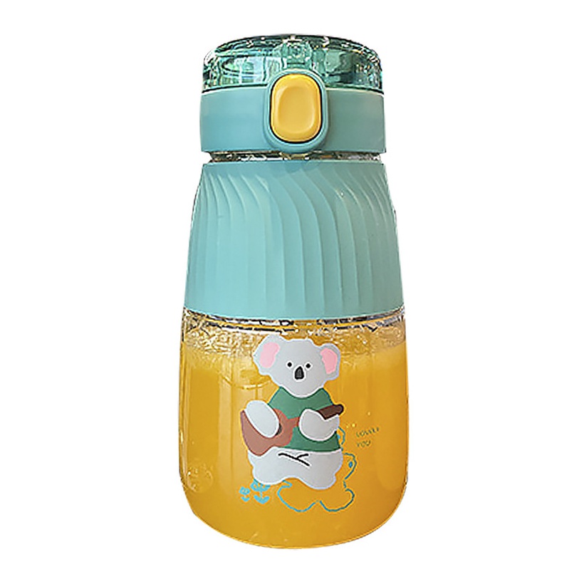 Accessories Cartoon Bear Largecapacity Plastic Water Cups