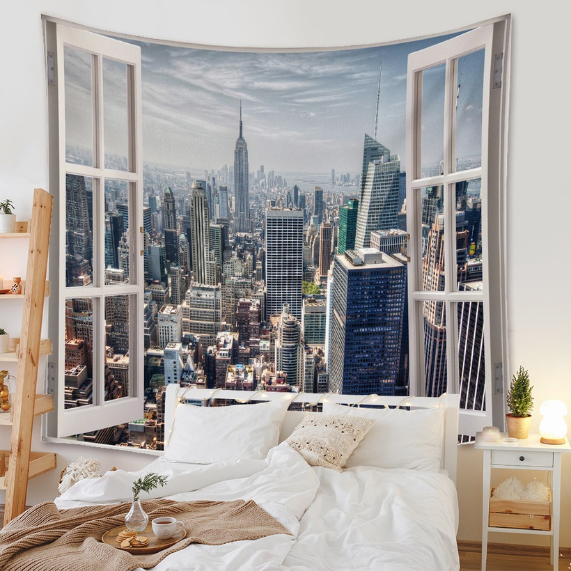 Tapestry Home Crossborder Bohemian Tapestry Room Decoration Wall Cloth Mandala Decoration Cloth Tapestry