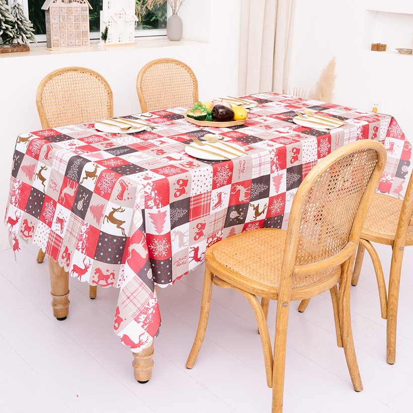 Christmas Decoration Printed Tablecloths Decorations