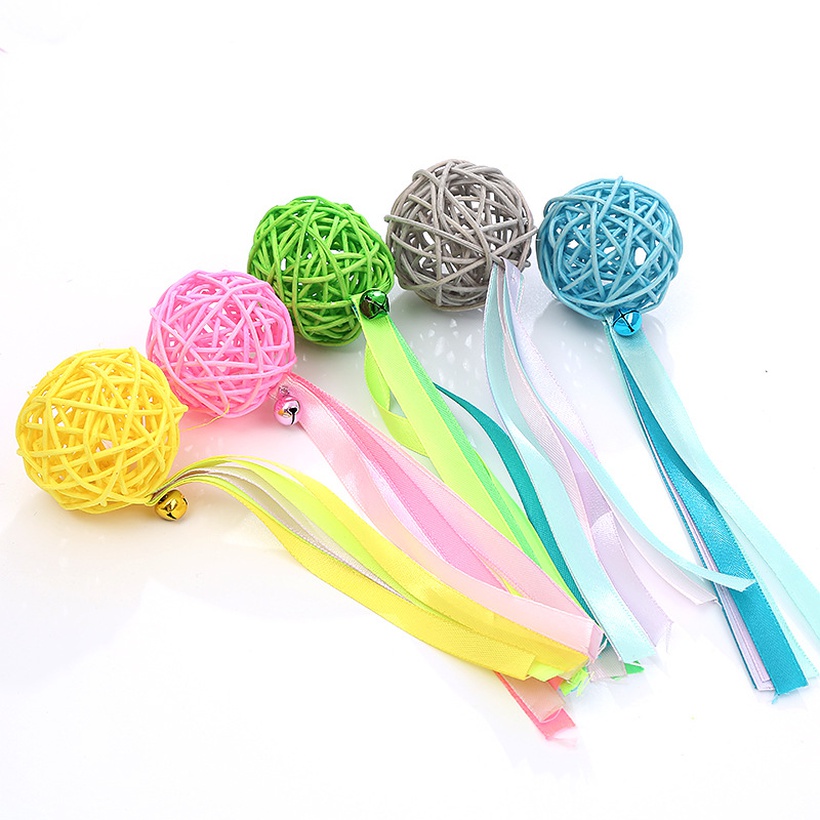 Pet Cat Toy New Streamer Sepak Takraw Toy Pet Supplies