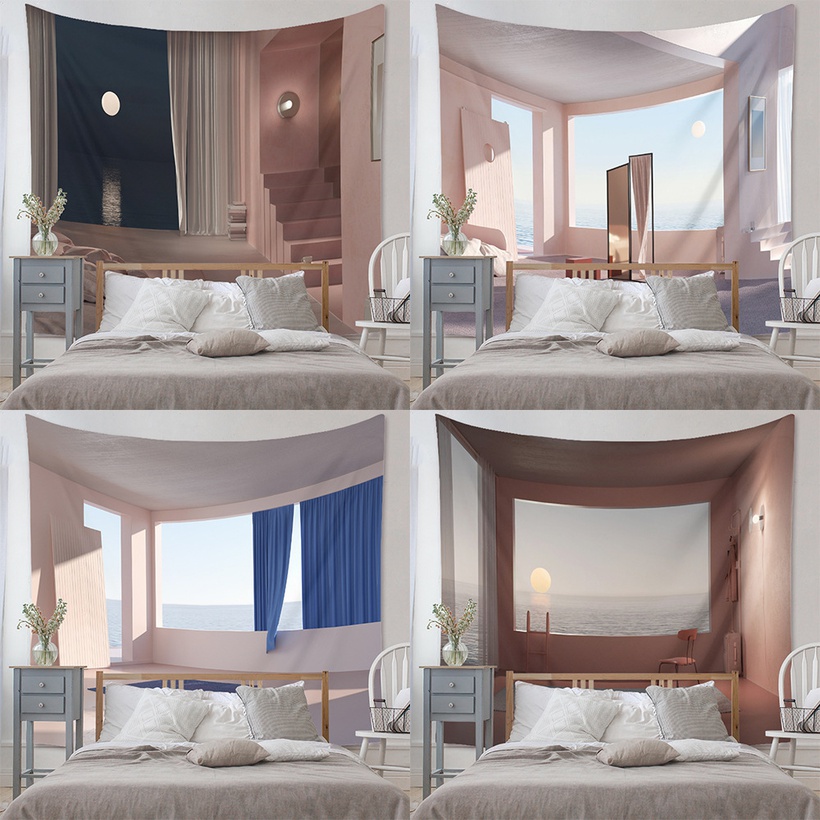 Fashion Landscape Decoration Background Tapestry