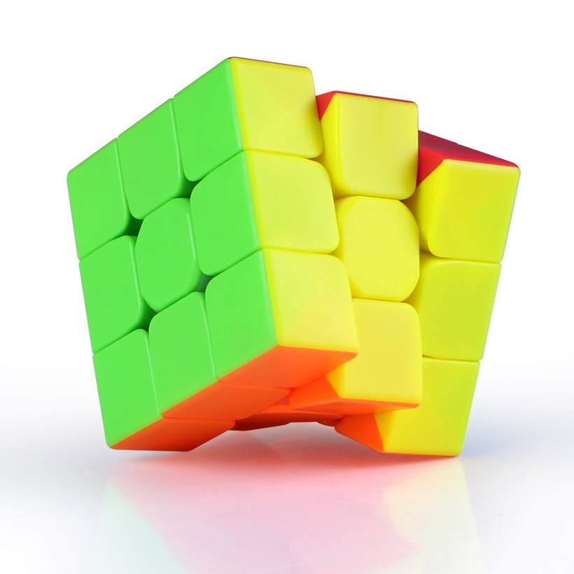 Simple Geometric Thirdorder Solid Color Cube Educational Toy