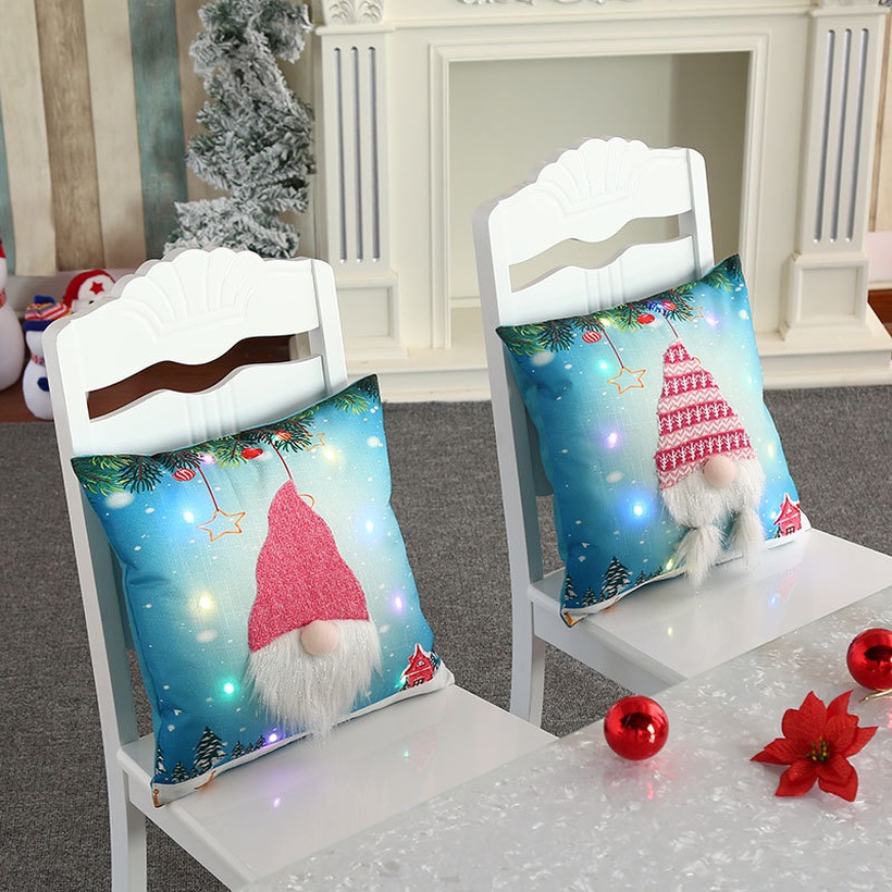 New Creative Luminous Pillowcase Christmas Home Decoration