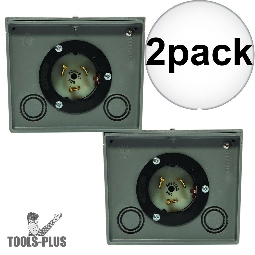 Generac 6338 50Amp (TwistLock) NonMetallic Power Inlet Box wgl