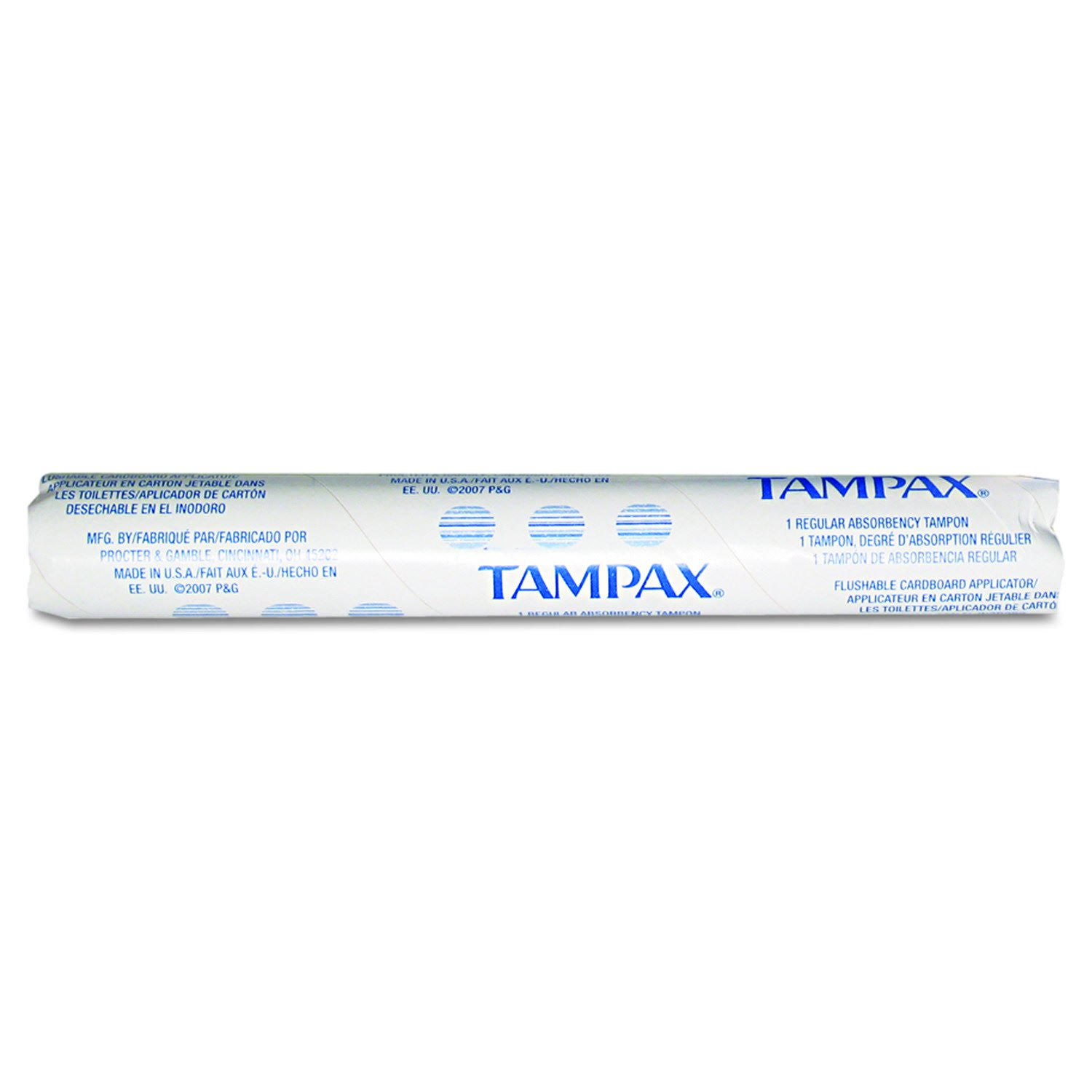 Tampax Tampons for Vending Dispenser in Vending Tubes, Hospeco T500
