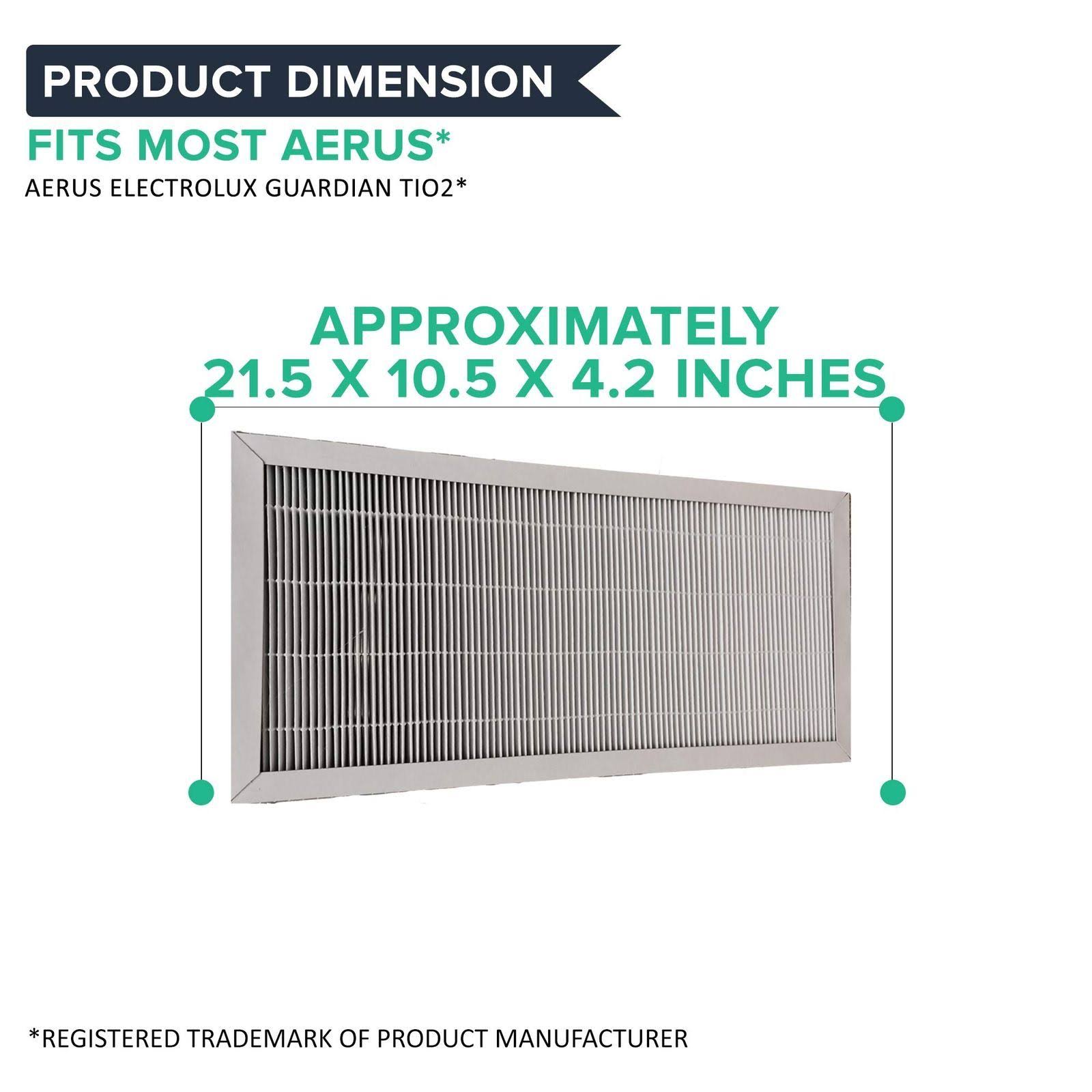 Replacement Aerus Electrolux Guardian TiO2 Air Purifier Filter wgl
