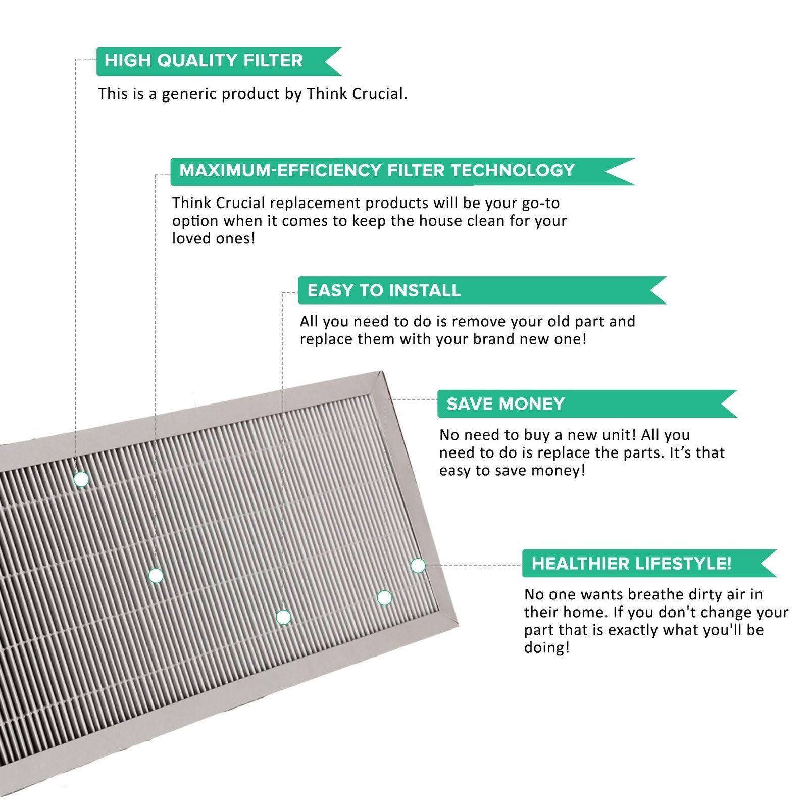 Replacement Aerus Electrolux Guardian TiO2 Air Purifier Filter wgl
