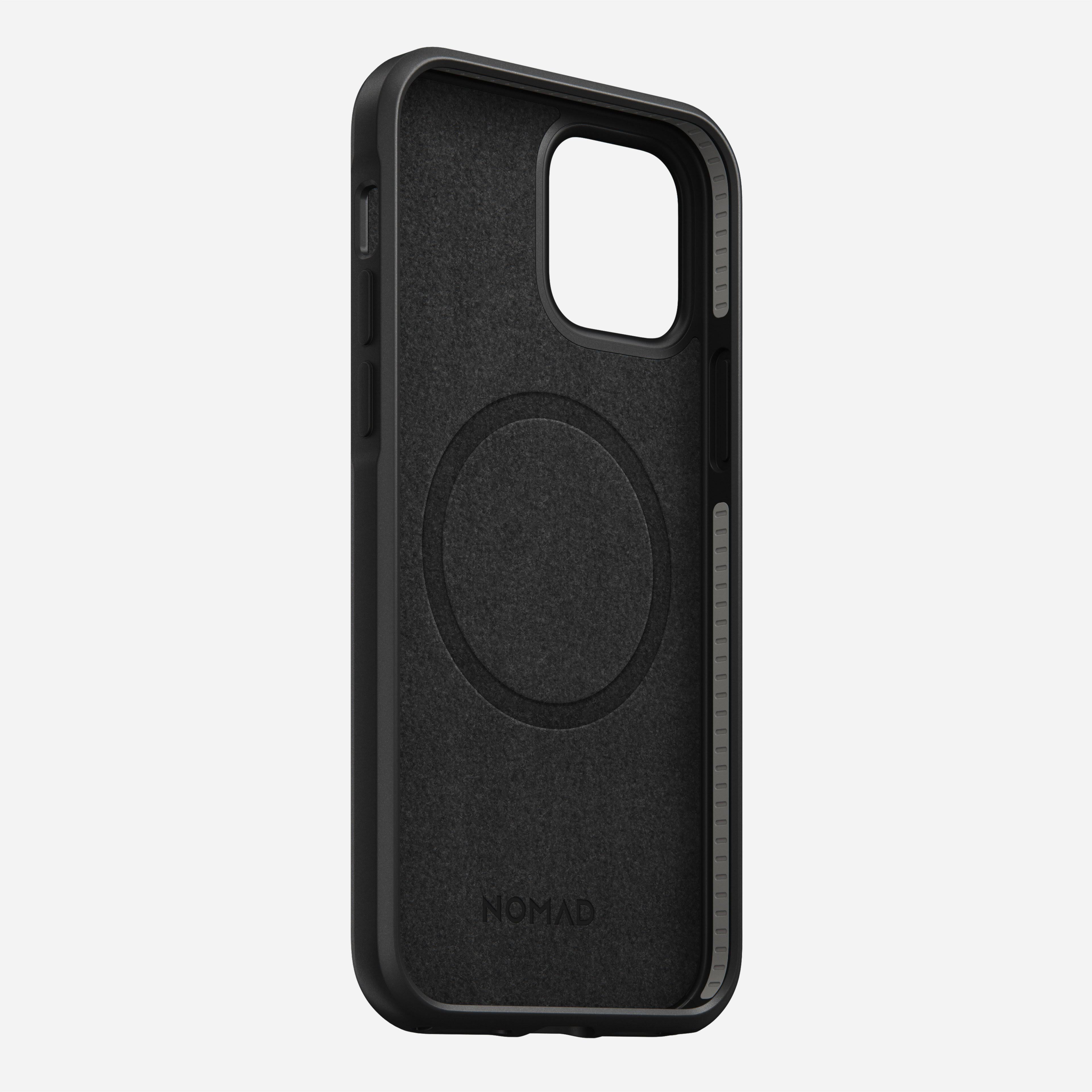 Nomad Rugged Case MagSafe - Black, iPhone 12 u0026 12 Pro - wgl-yaagiah-s