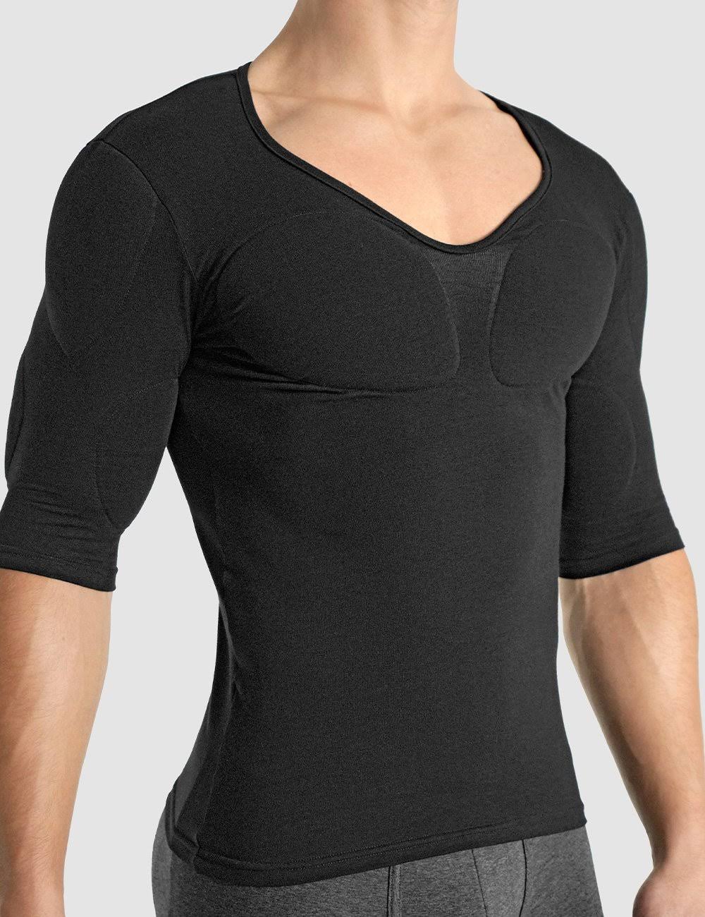 rounderbum padded fusion muscle shirt