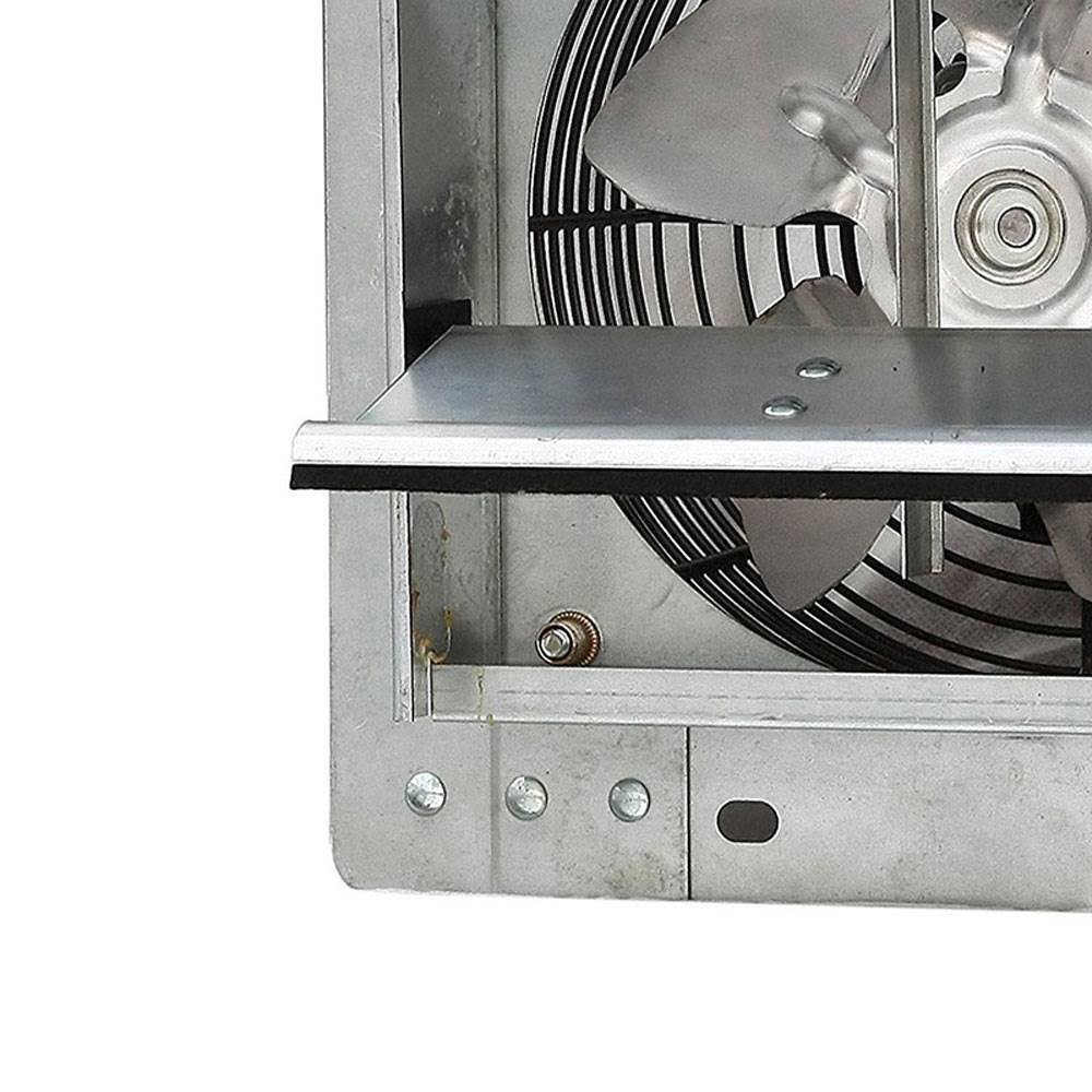 iLIVING 7 inch Variable Speed Shutter Exhaust Fan Crawl Space