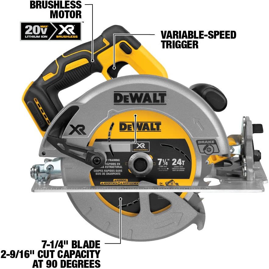 DEWALT 20V MAX XR BRUSHLESS COMBO KIT, COMPACT 6-TOOL (DCK684D2