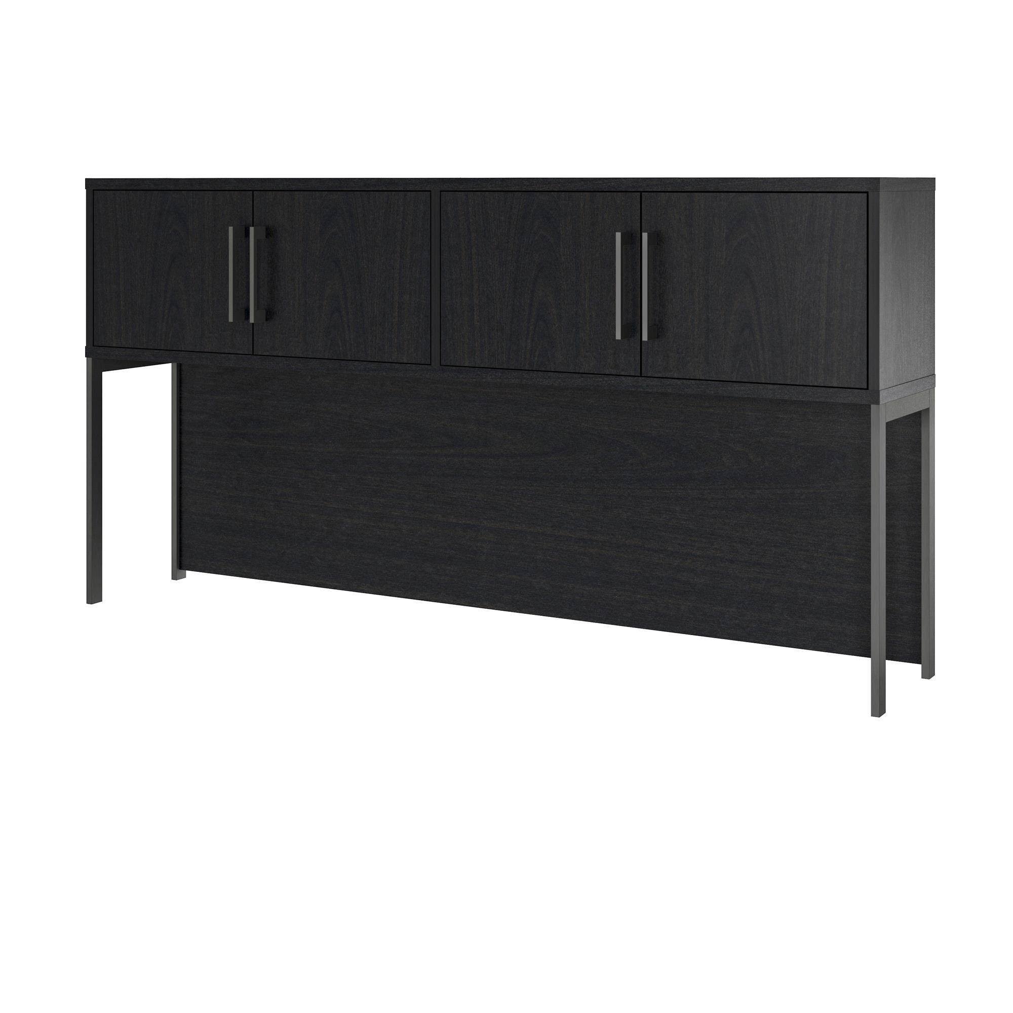 Ameriwood Parkside Hutch in Black Oak onyyou