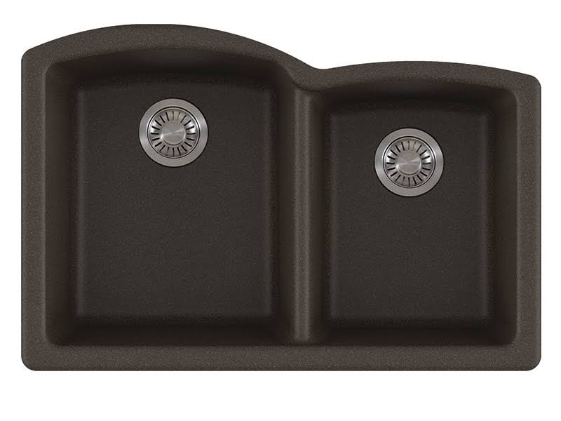 Franke ELG160MOC Ellipse Granite Undermount Double Bowl Kitchen Sink