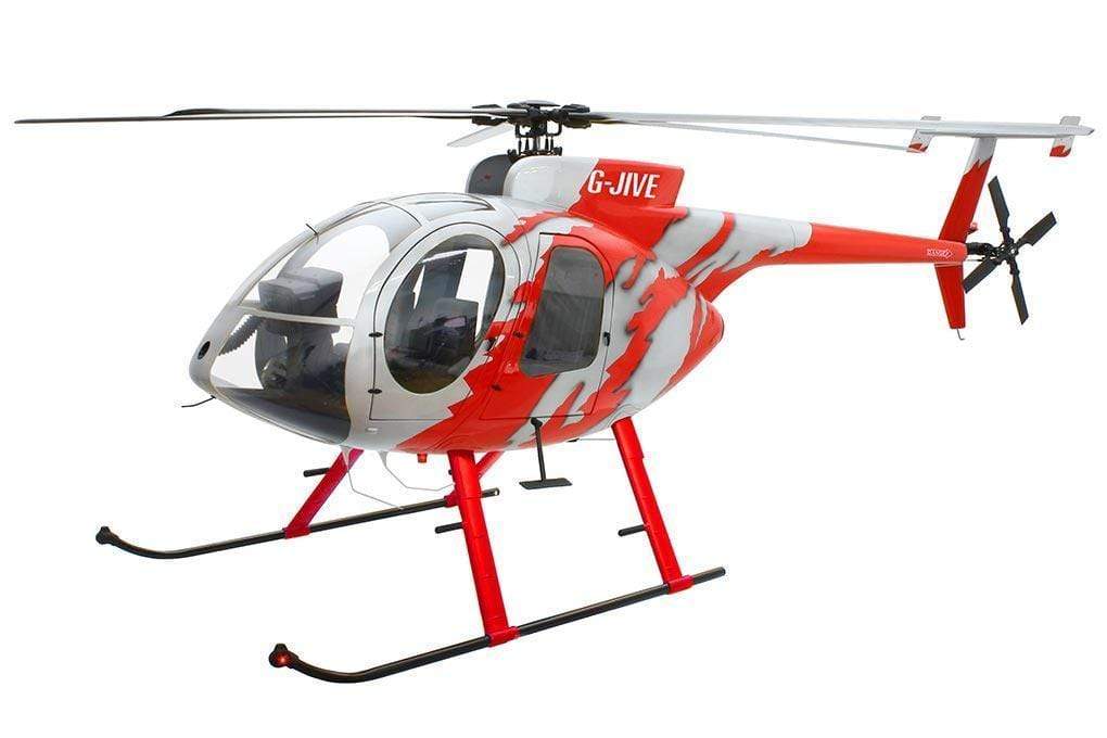 Roban MD500E GJive Red 700 Size Helicopter Scale Conversion KIT