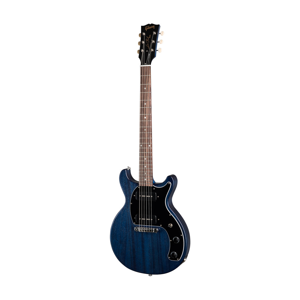 gibson les paul special tribute dc electric guitar blue stain