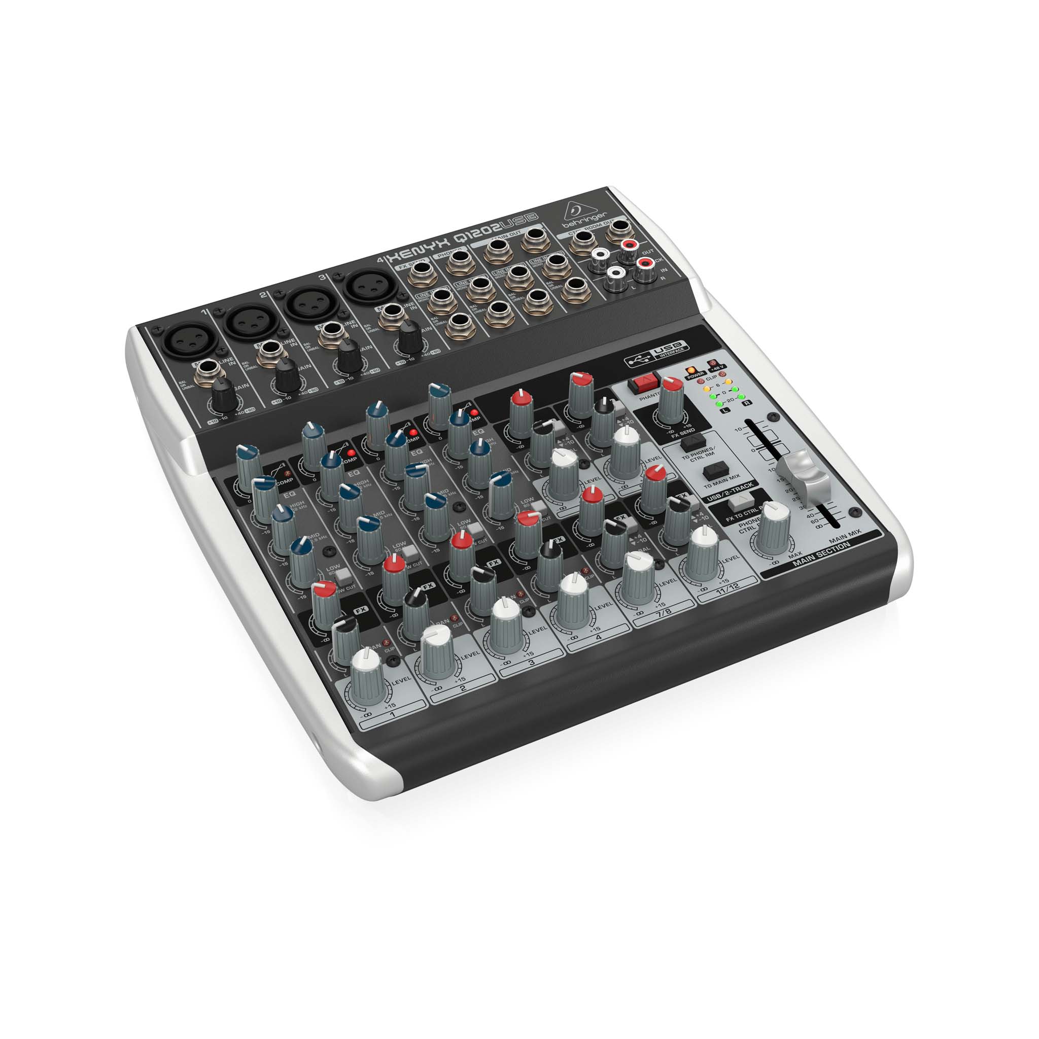 Behringer Q1202USB Xenyx 12Channel Mixer w/ USB