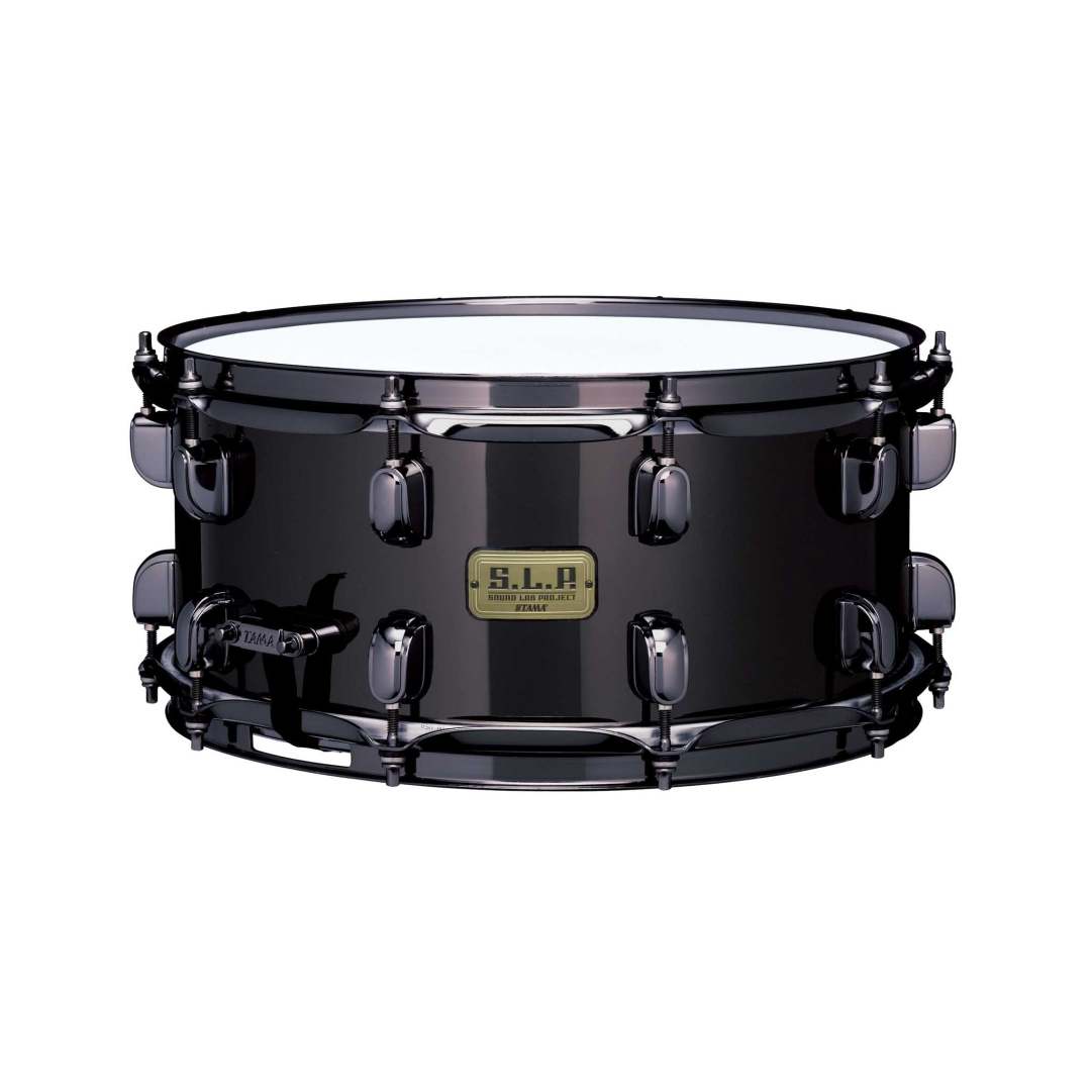 TAMA LBR1465 14x6.5inch SLP Black Brass Snare, Black Nickel 