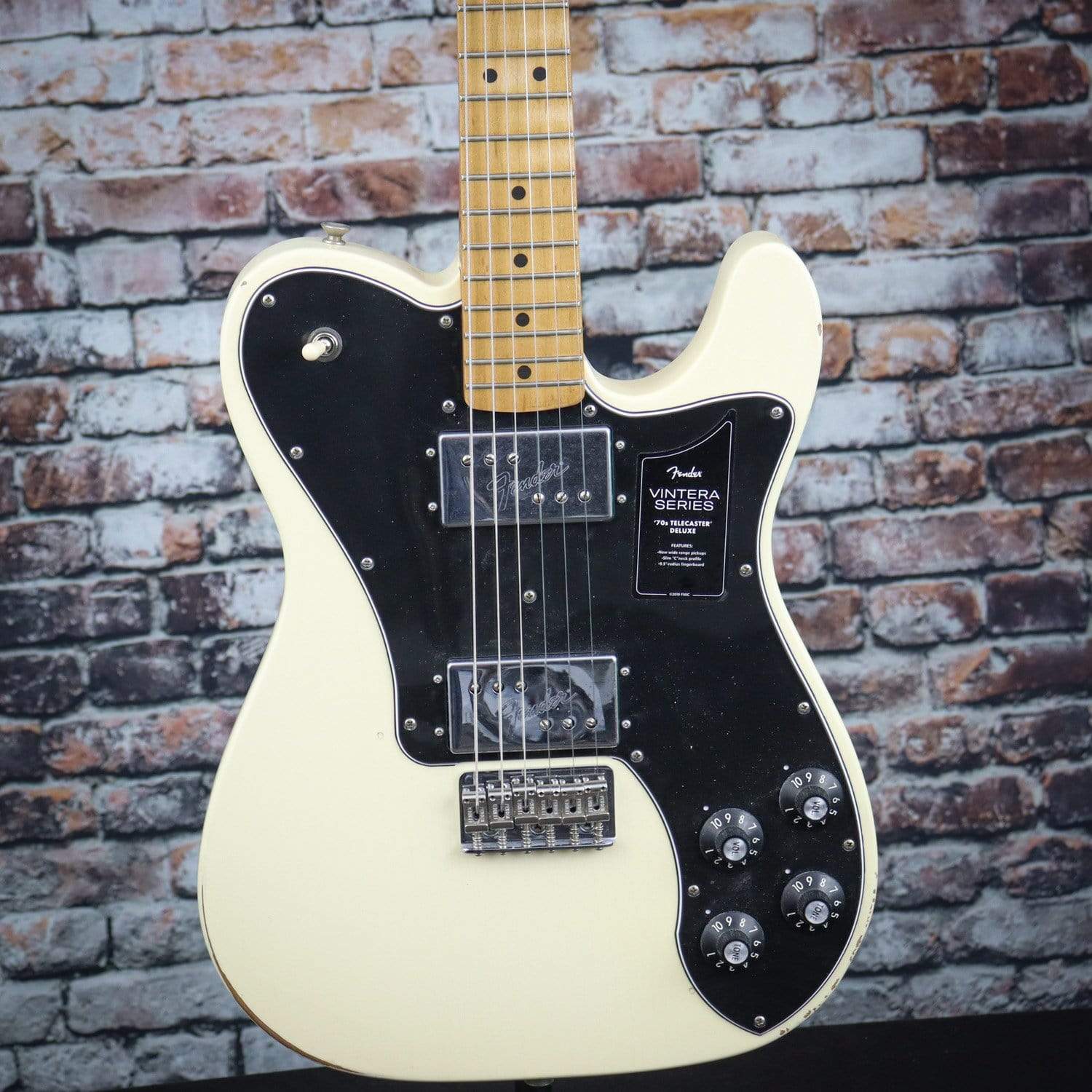 fender vintera road worn 70s telecaster deluxe olympic white