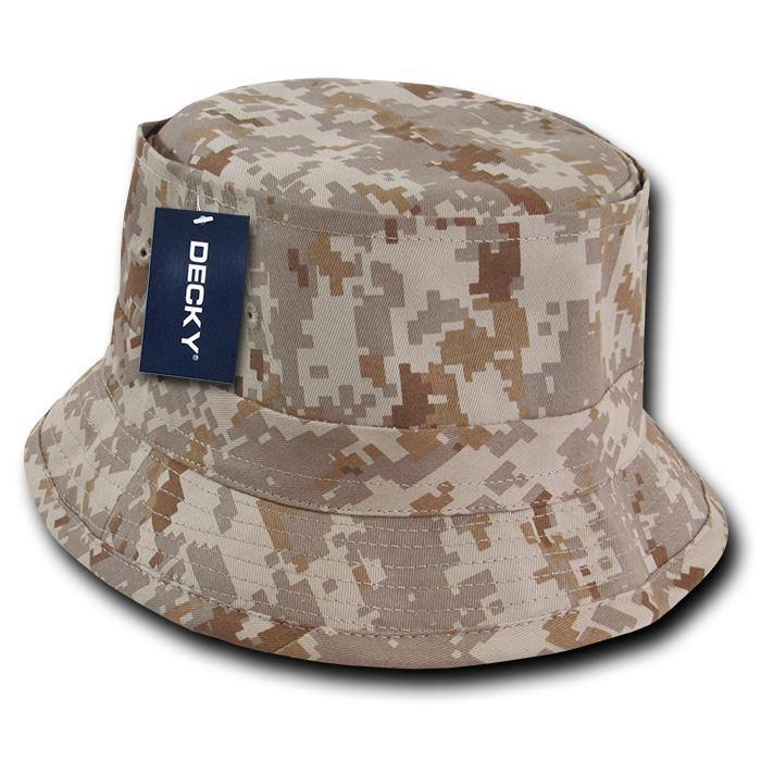 Lot of 12 Decky Fisherman Hats, Bucket 