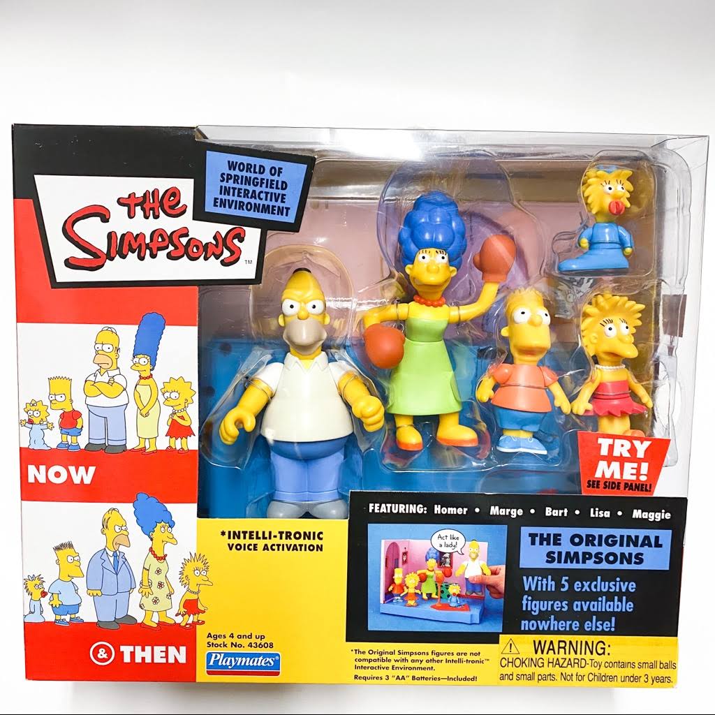 Exclusive Simpsons Flashback Playset with Figures HXF004