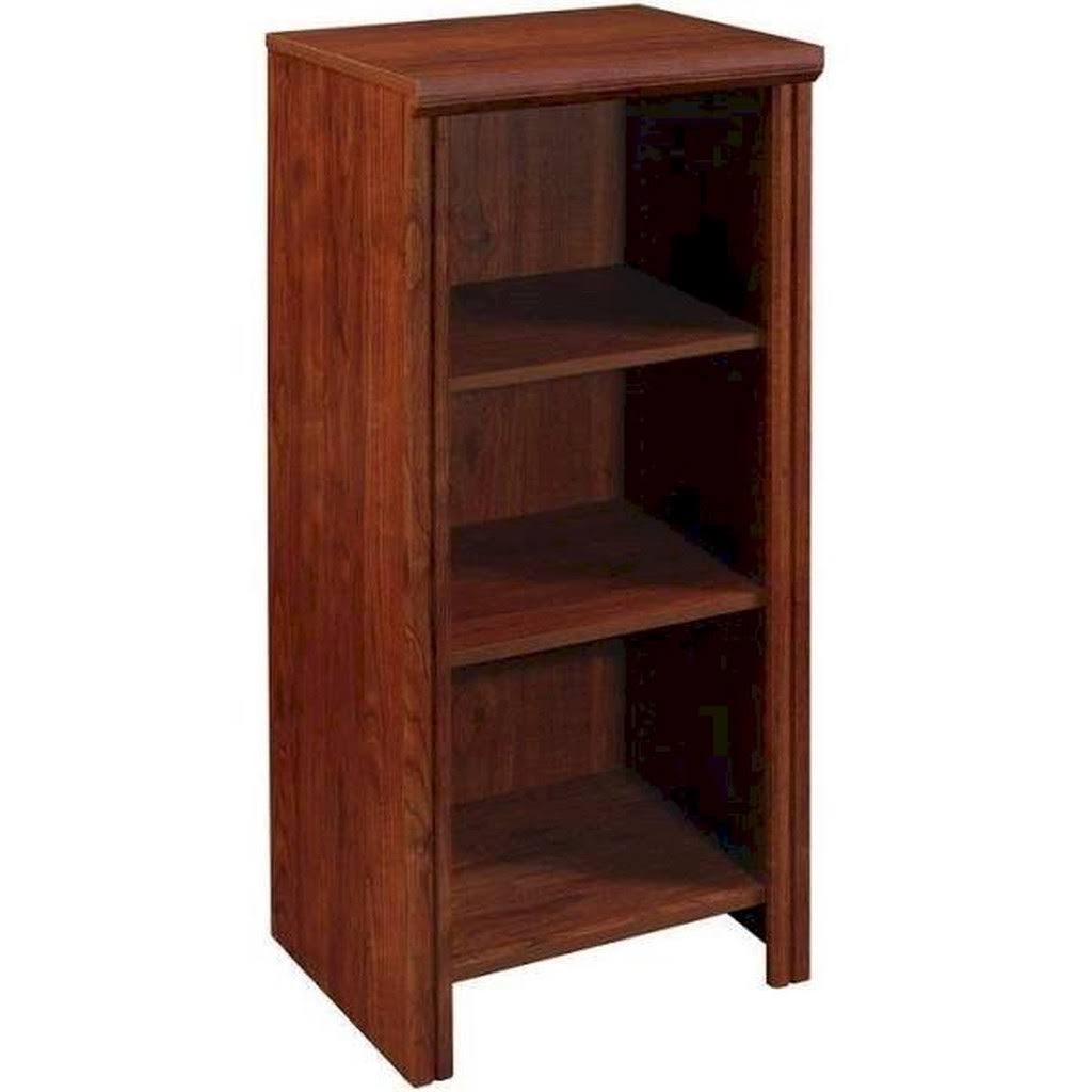 Closetmaid Impressions 16 in. Dark Cherry Narrow 4Shelf Organizer HXF004