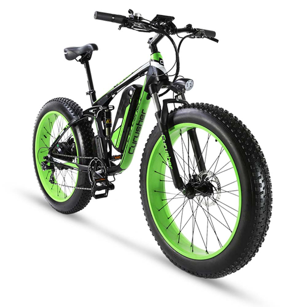 cyrusher xf800 all terrain suspension ebike
