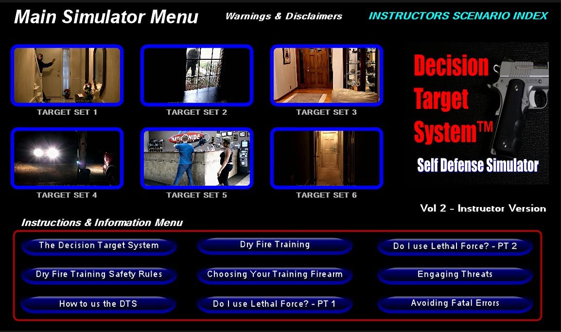 Decision Target System Vol 2 - Instructors Version - Concealed Carry ...