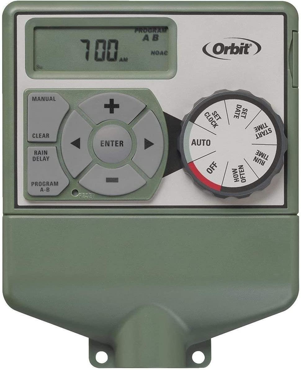 Orbit EasySet Logic Programmable 6 zone Sprinkler Timer The Tea Scape