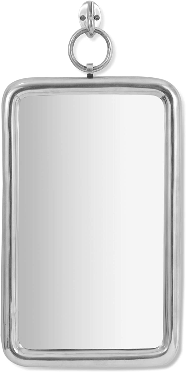 Christopher Knight Home Zoar Wall Mirror, Silver The Tea Scape