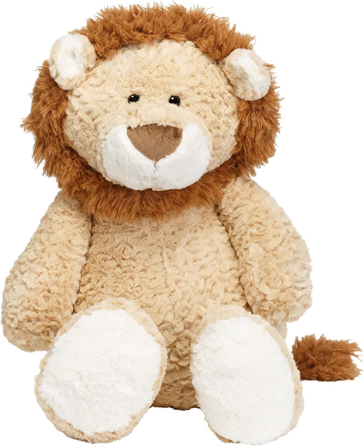 Joon Leo The Lion Stuffed Animal, Tan, 17 Inches - The Tea Scape