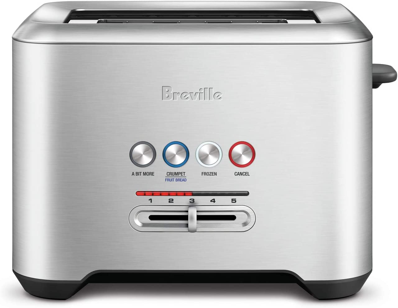 Breville BTA730XL Bit More 4Slice Toaster, Brushed Stainless Steel The Tea Scape