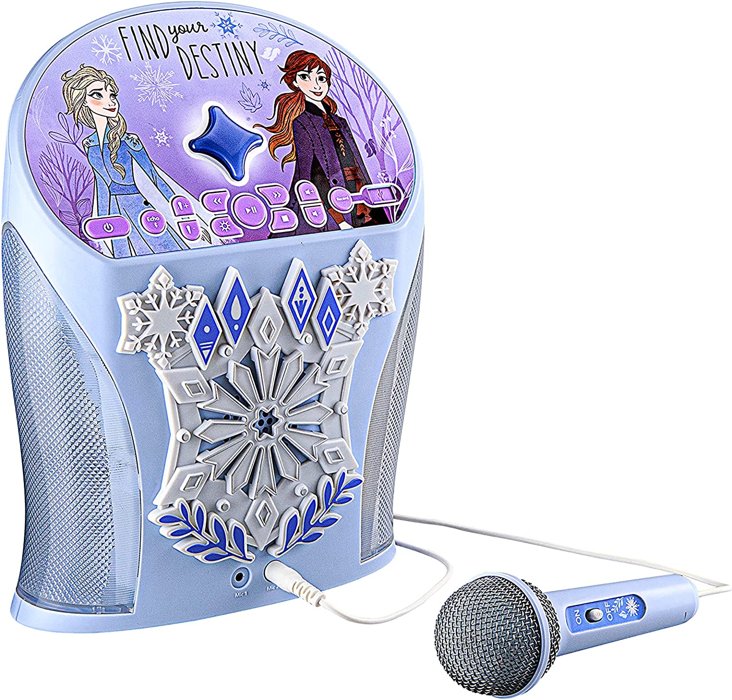 eKids Karaoke Machine Bluetooth Speaker 