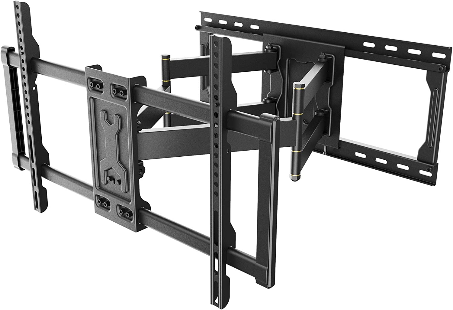 Sliding TV Wall Mount for TV Centering Dual Articulating Full Motion TV