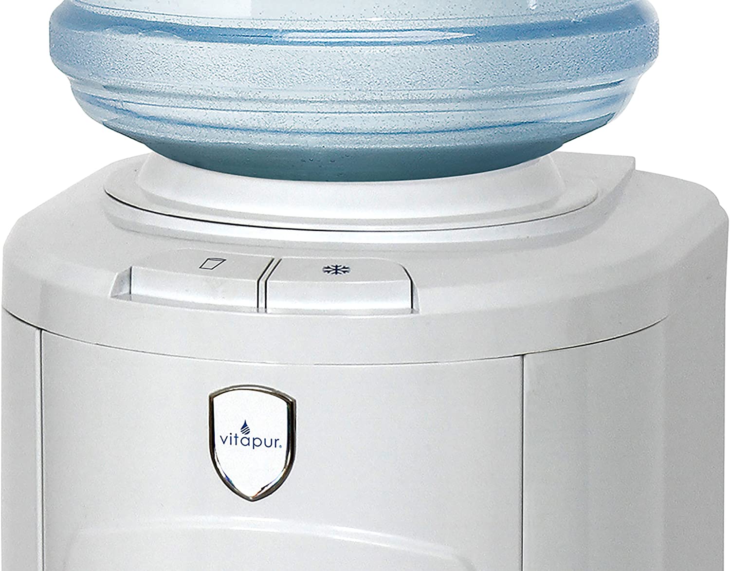 Vitapur (Room and Cold) White Countertop Water Dispenser The Tea Scape